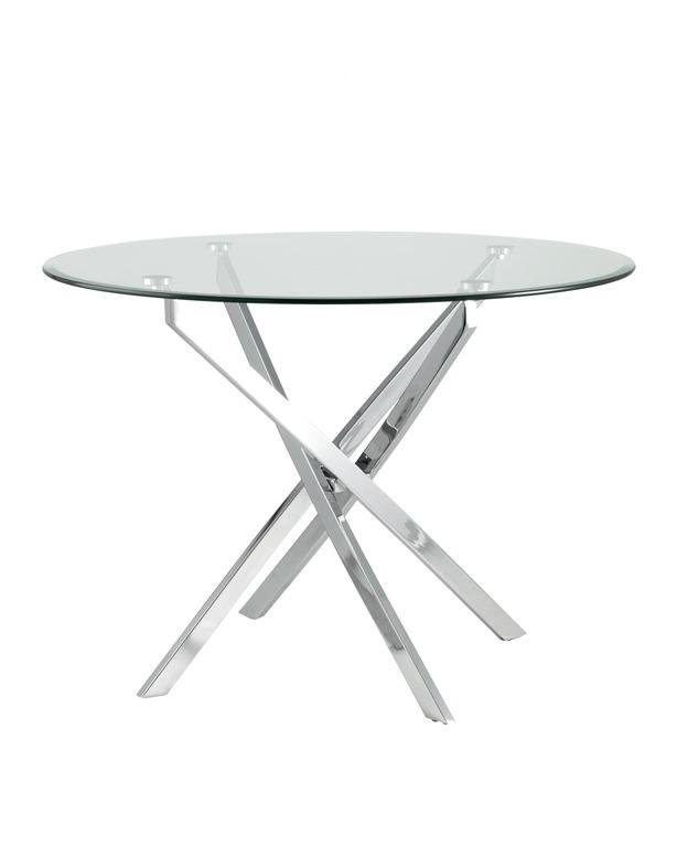 Стол Hydra D100 Stool Group Hydra D100, хромированные ножки, столешница зак