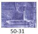 Кресло детское Бюрократ KD-2 синий джинса 50-31 крестовина пластик