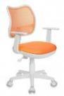 Кресло Бюрократ Ch-W797 оранжевый сиденье оранжевый TW-96-1 сетка