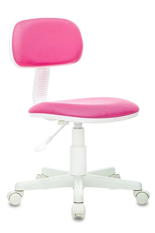 Кресло детское Бюрократ CH-W201NX розовый 15-55 крестовина пластик белый Кр