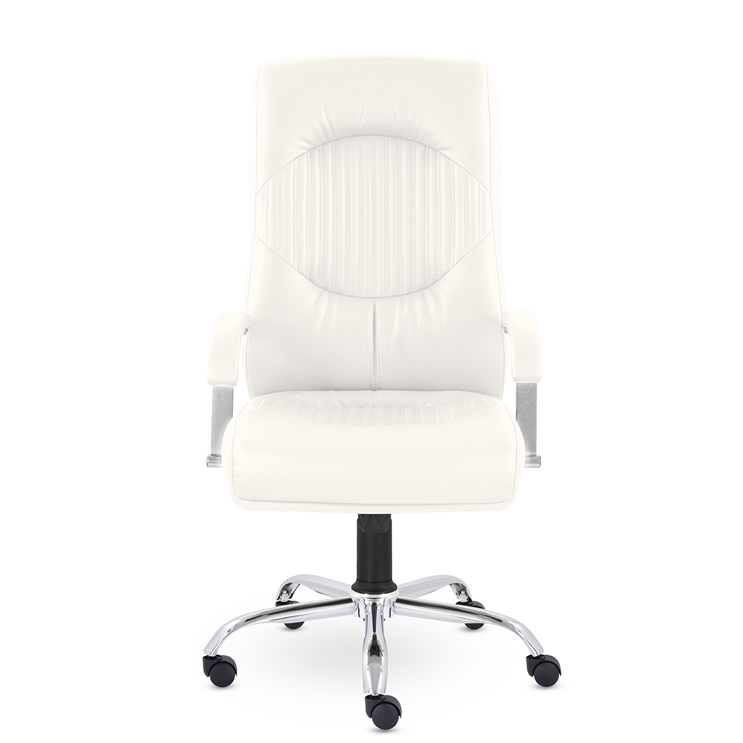 Кресло Гермес В хром S-0402 (белый)