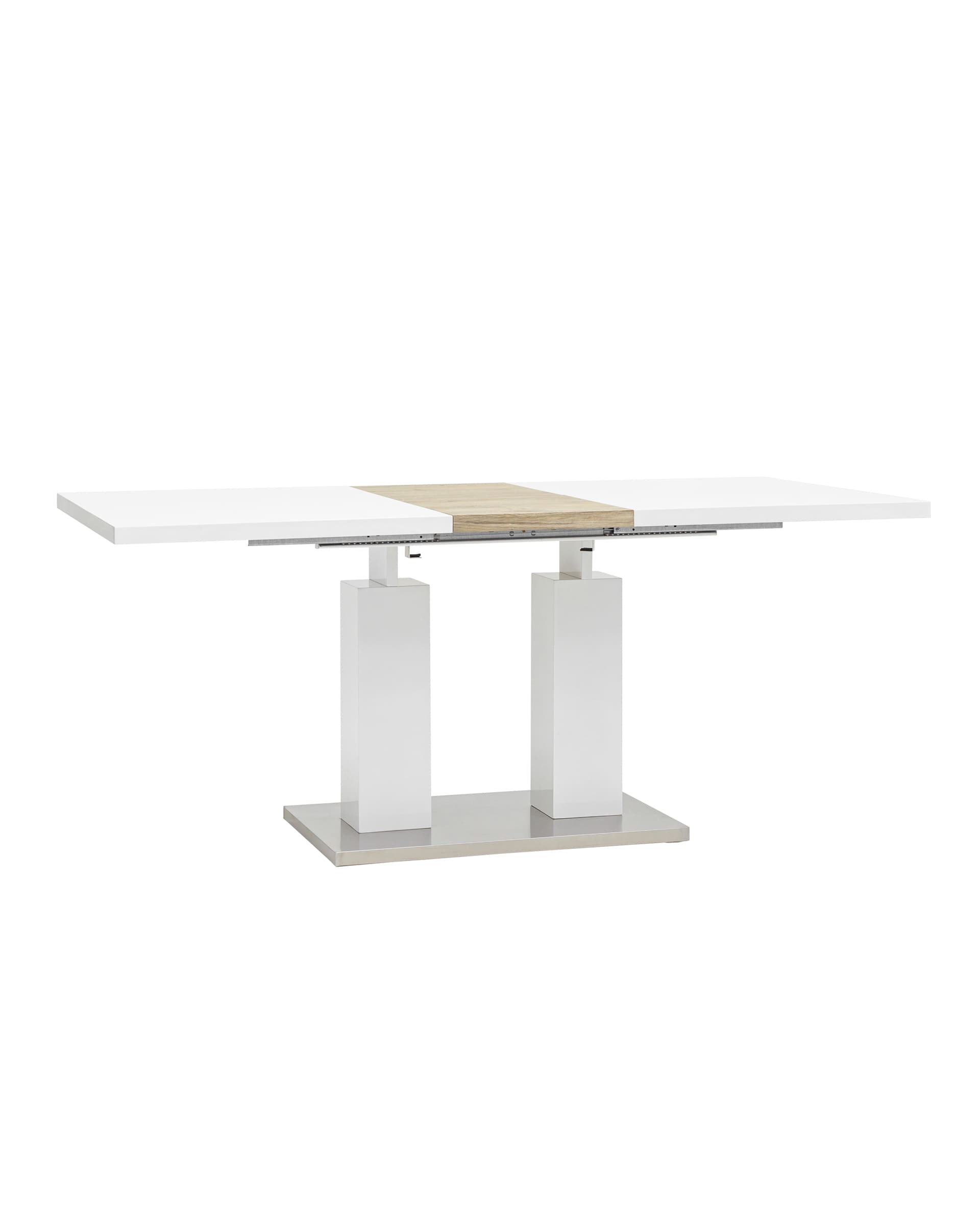 Stool Group Сиэтл раскладной 140-180*90 глянцевый белый