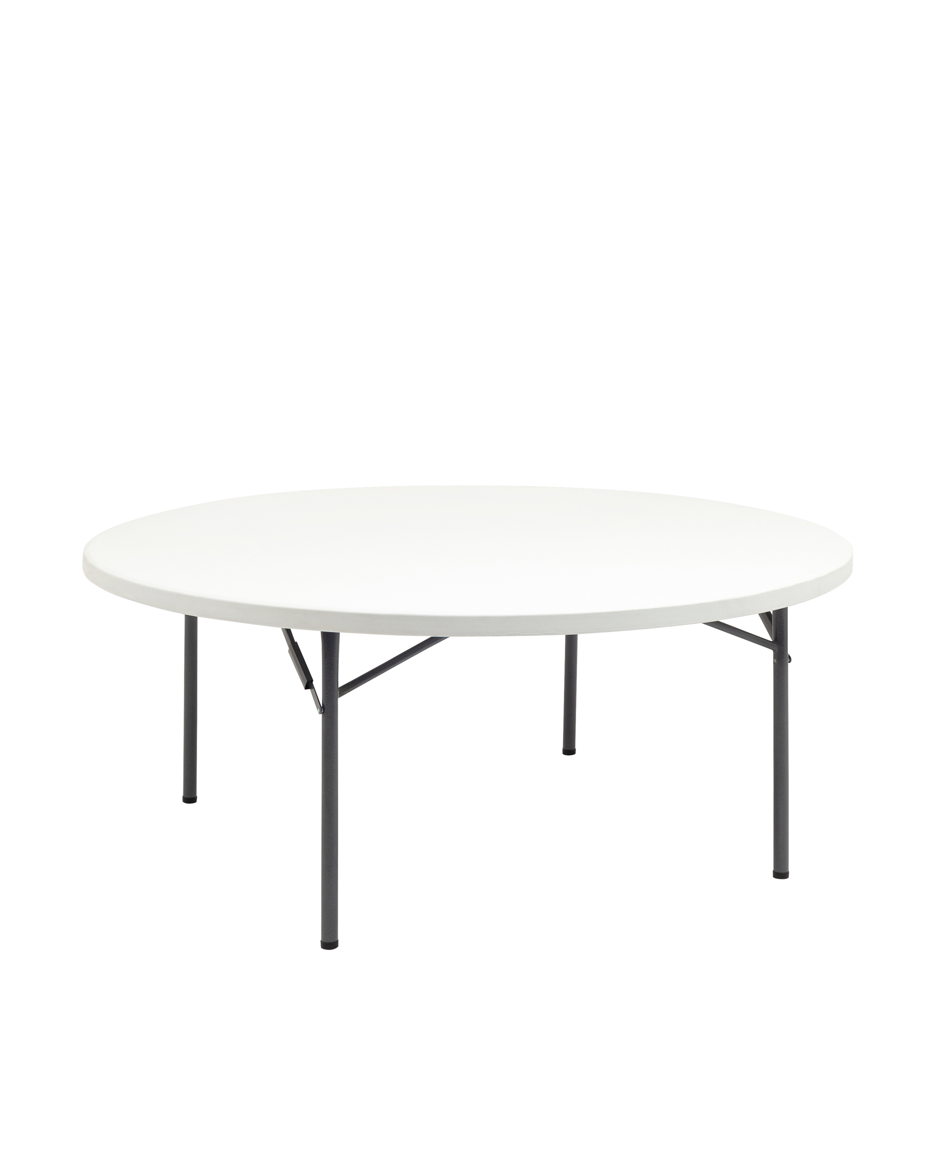 Stool Group круглый складной пластиковый Кейт 160, стальной каркас, полиэтилен высокой плотности HDPE