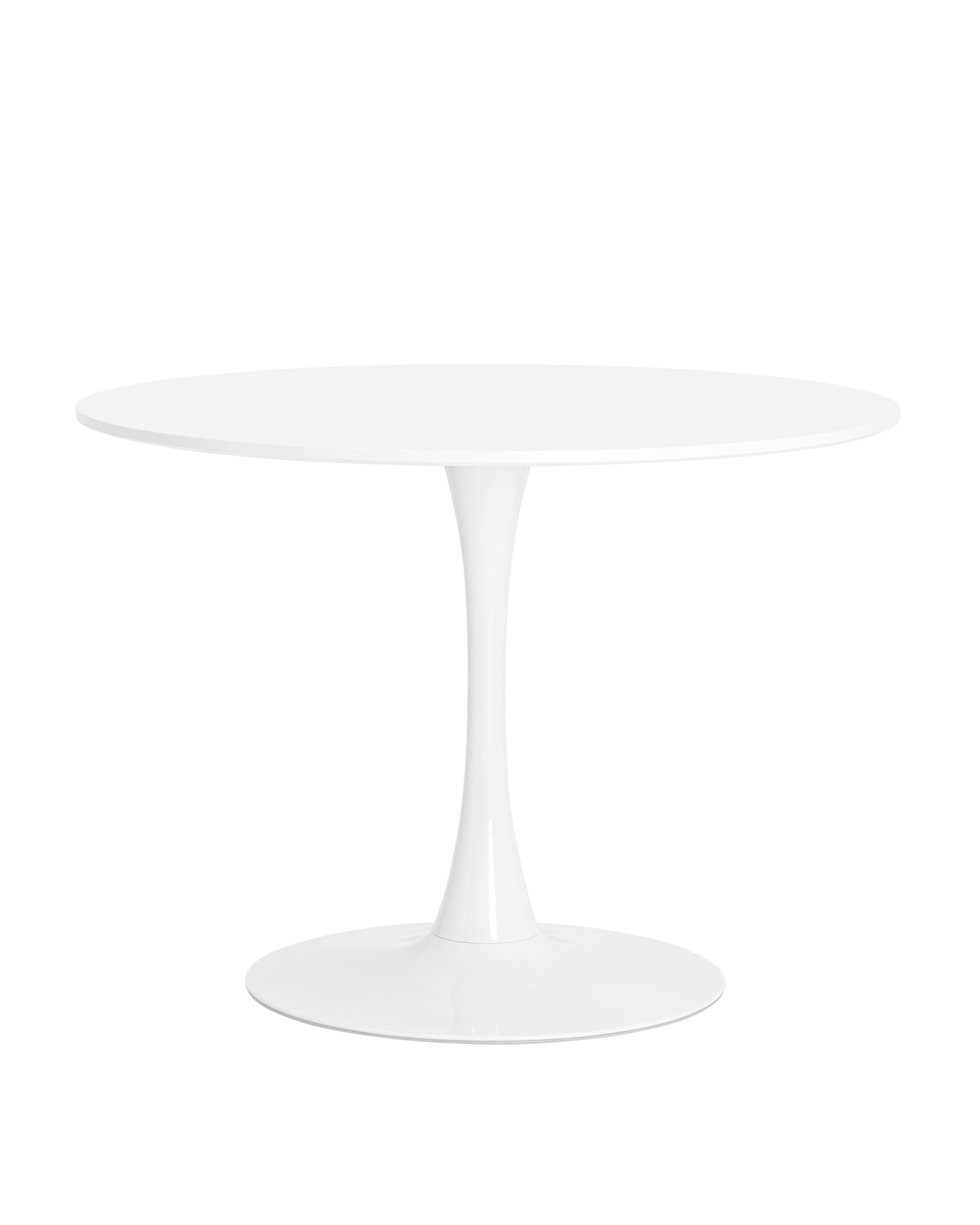 Stool Group Tulip D100 белый столешница МДФ ножка металл