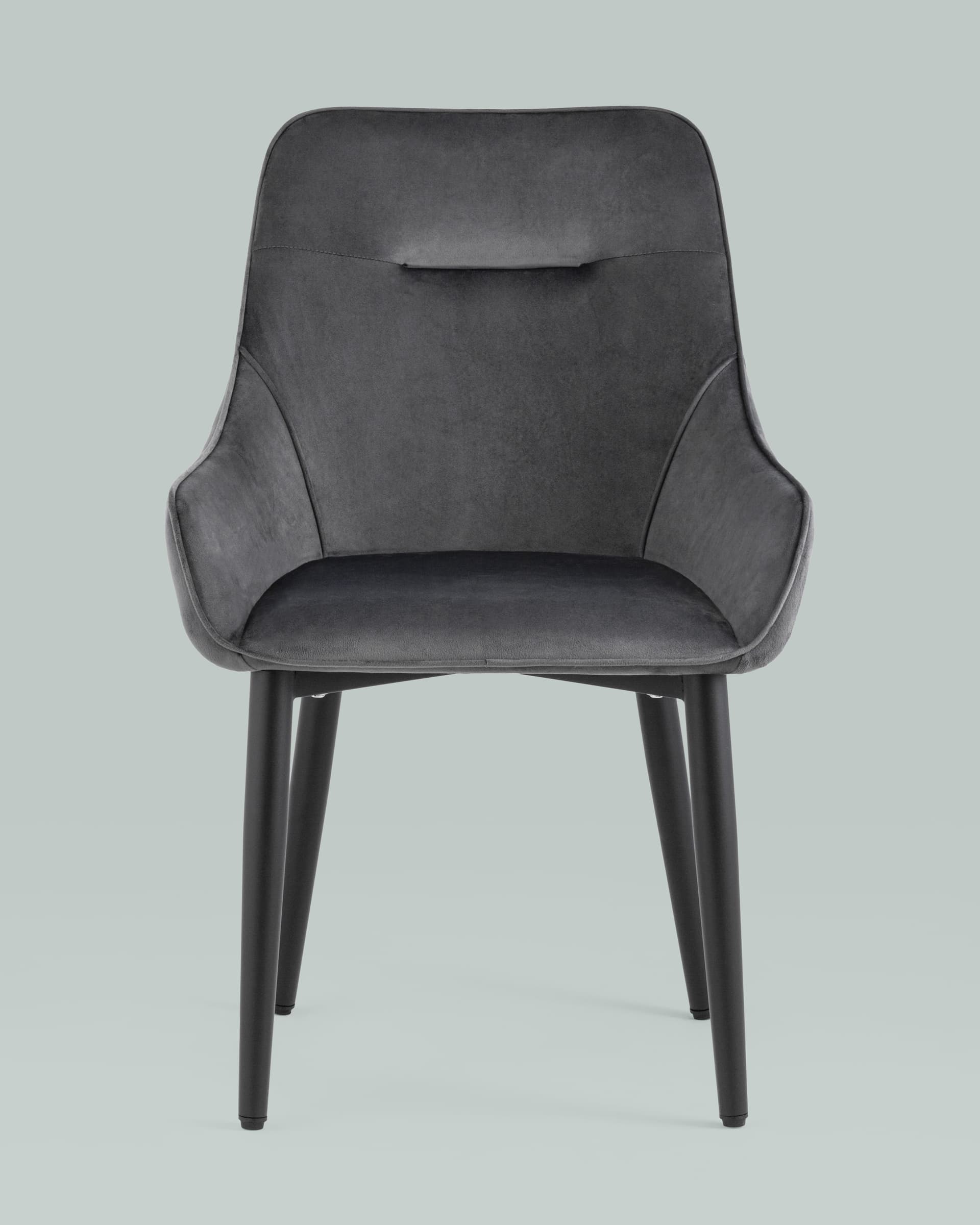 Stool Group Диана серый, обивка мебельный велюр