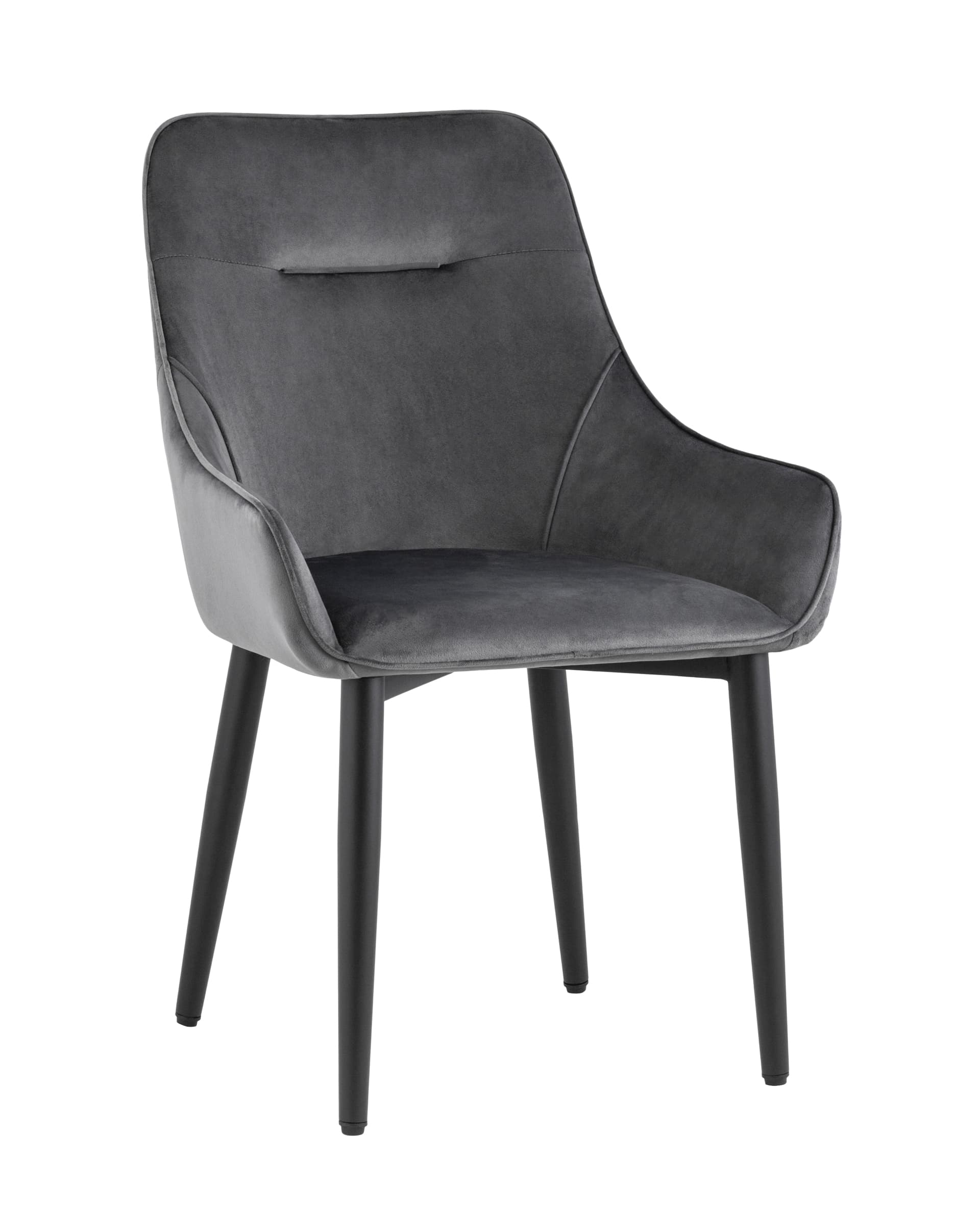 Stool Group Диана серый, обивка мебельный велюр