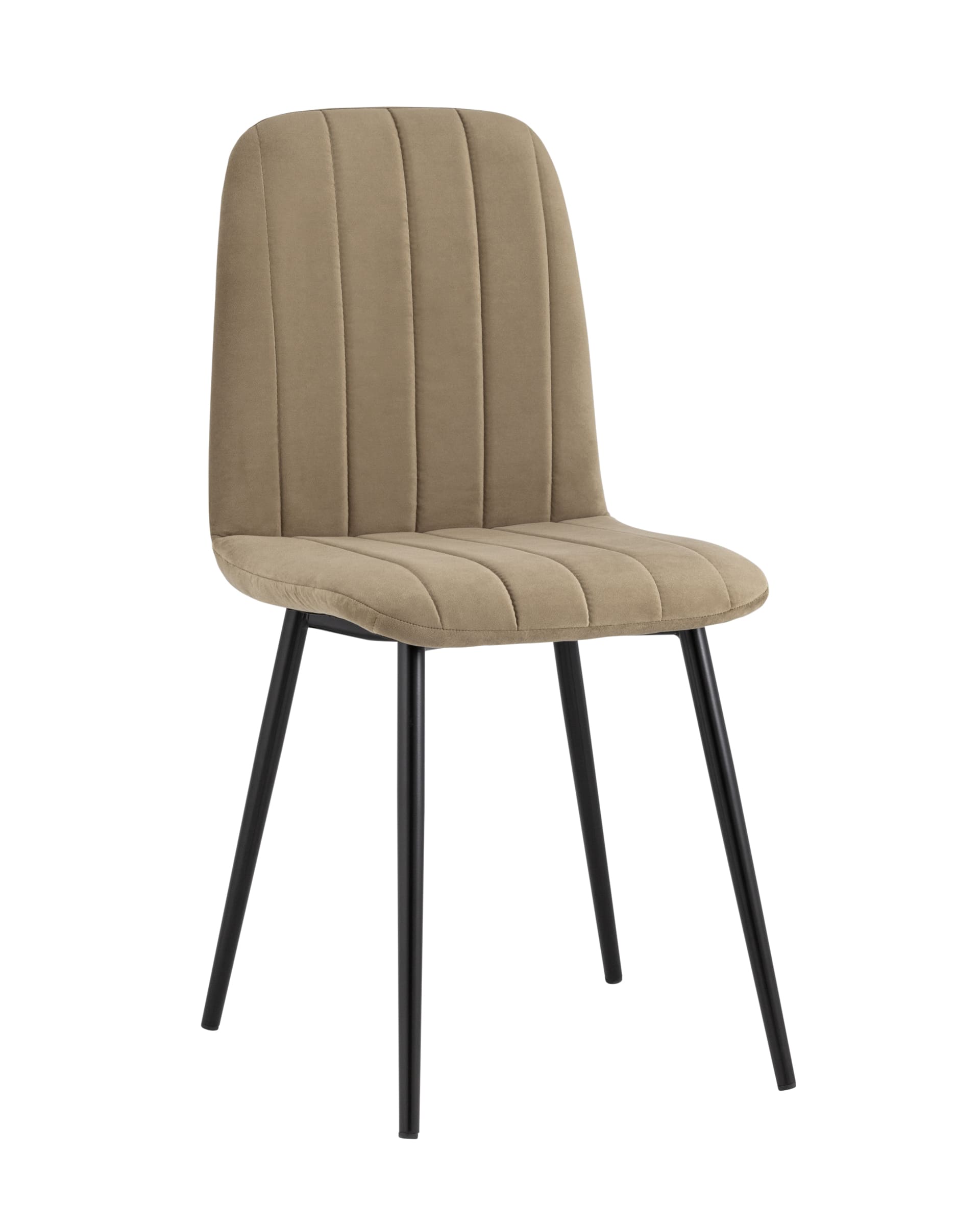 Stool Group Easy велюр капучино ножки металл черные