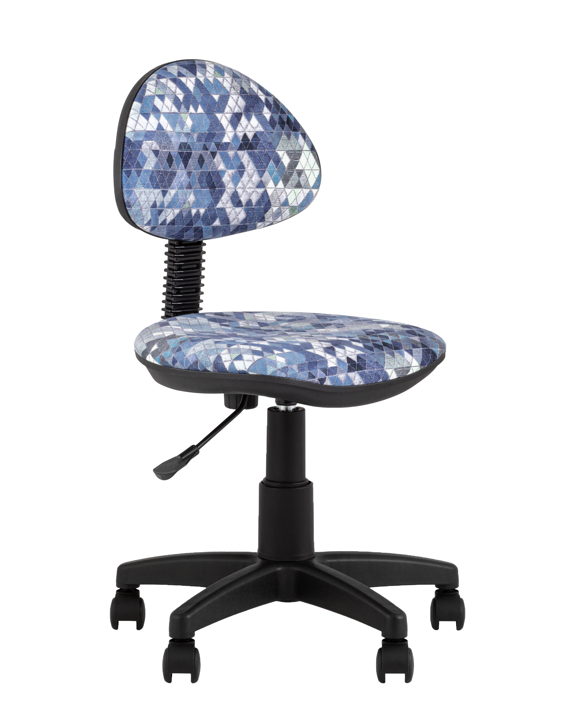 Stool Group детское УМКА абстракция синий обивка ткань крестовина пластик механизм регулировки высоты