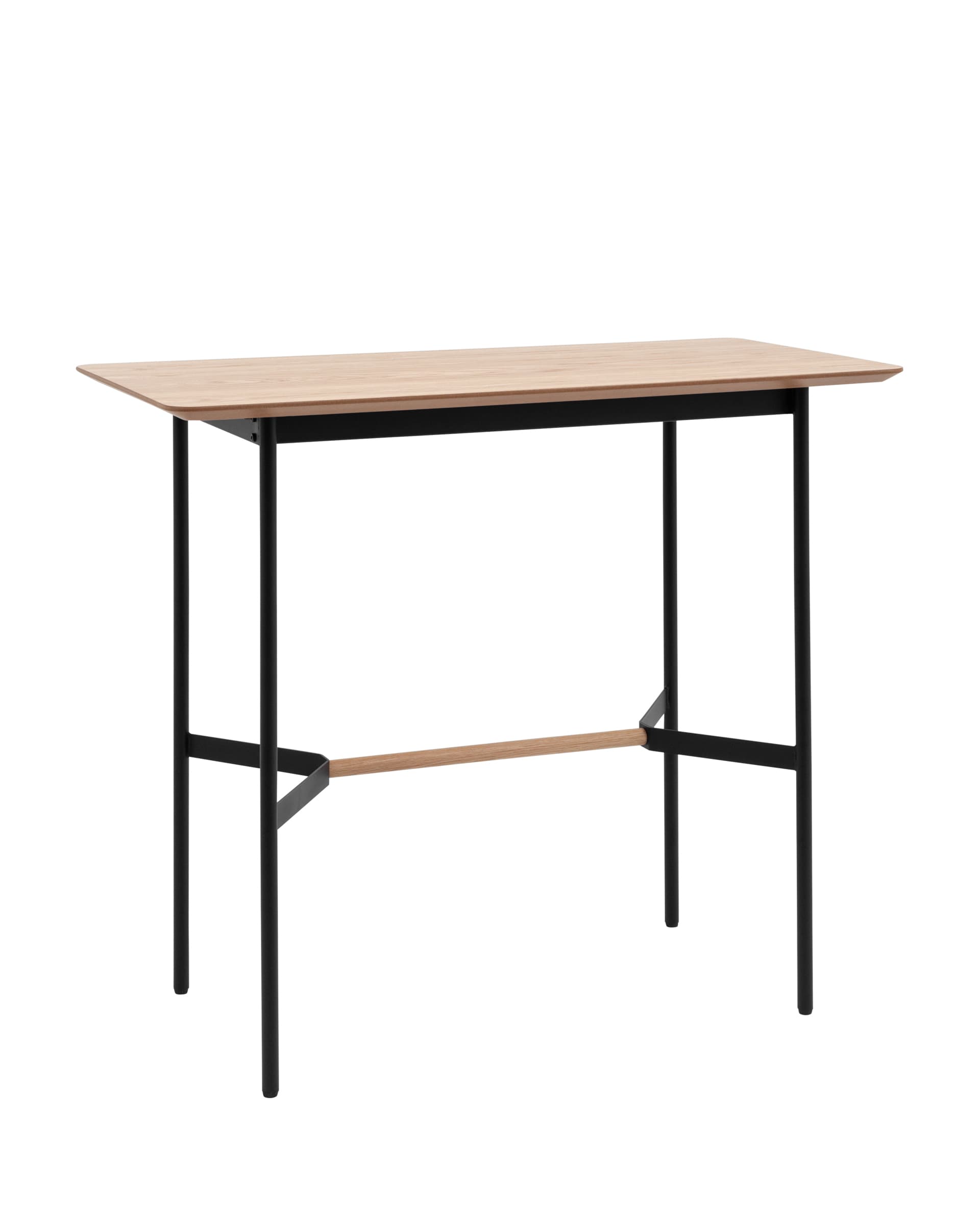 Stool Group Knobb 120*60 светлое дерево каркас из металла и массива дерева