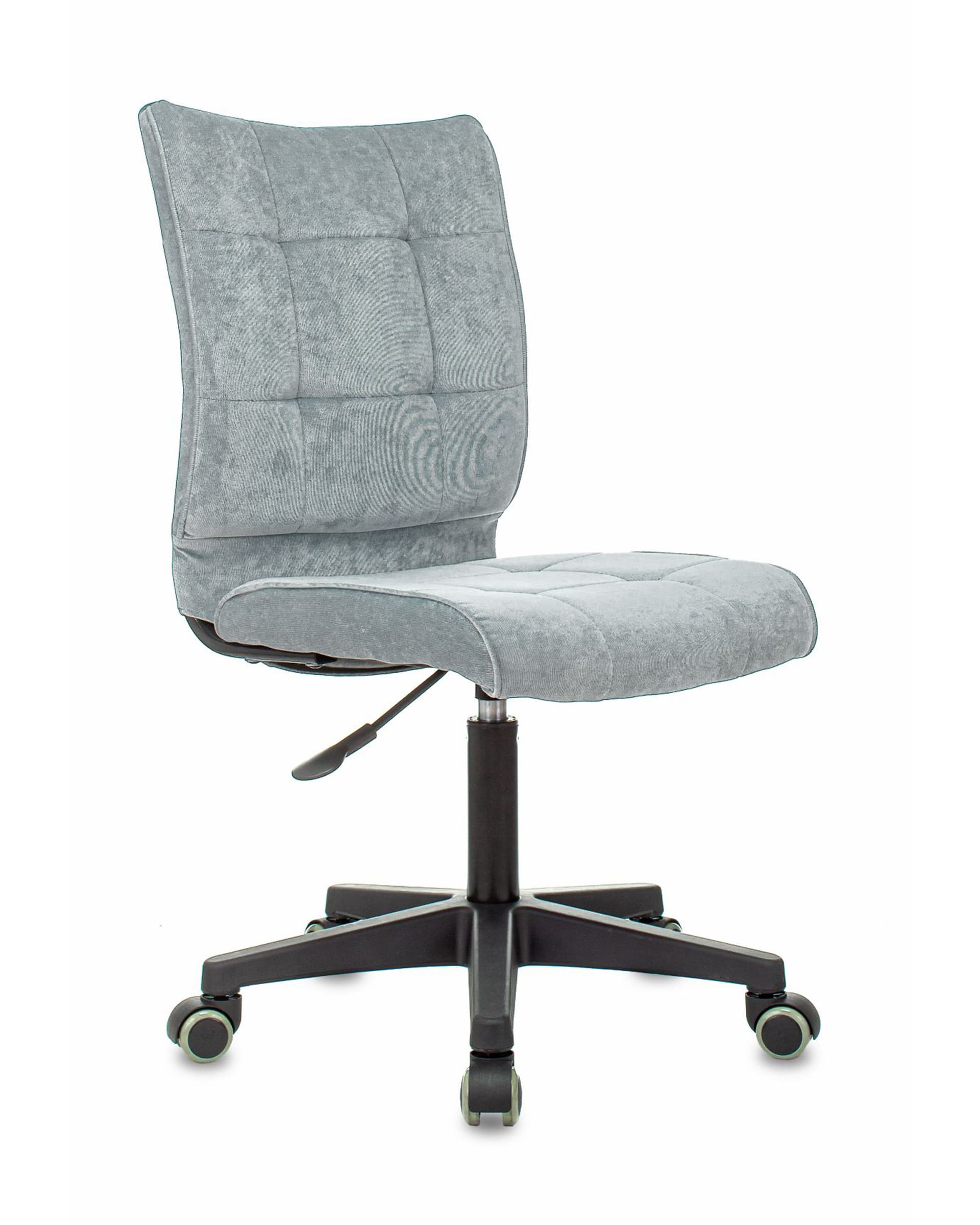 TopChairs TopChairs ST-Alex без подлокотников серо-голубой крестовина пластик черный