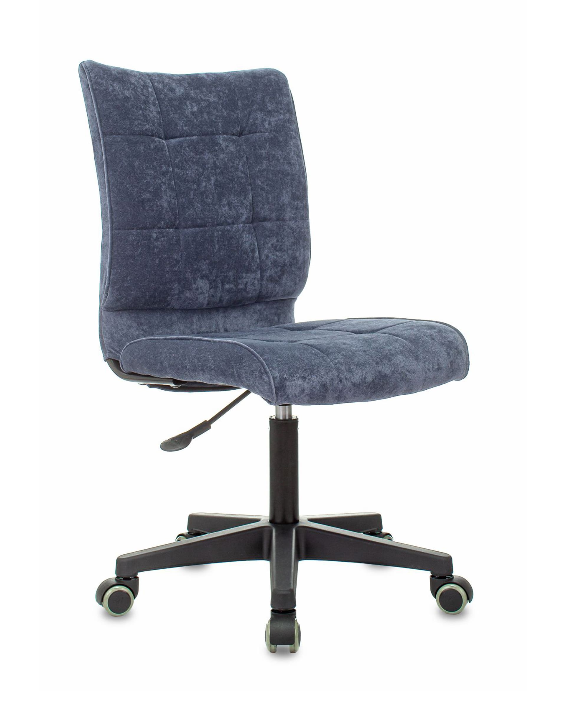 TopChairs TopChairs ST-Alex без подлокотников синий крестовина пластик