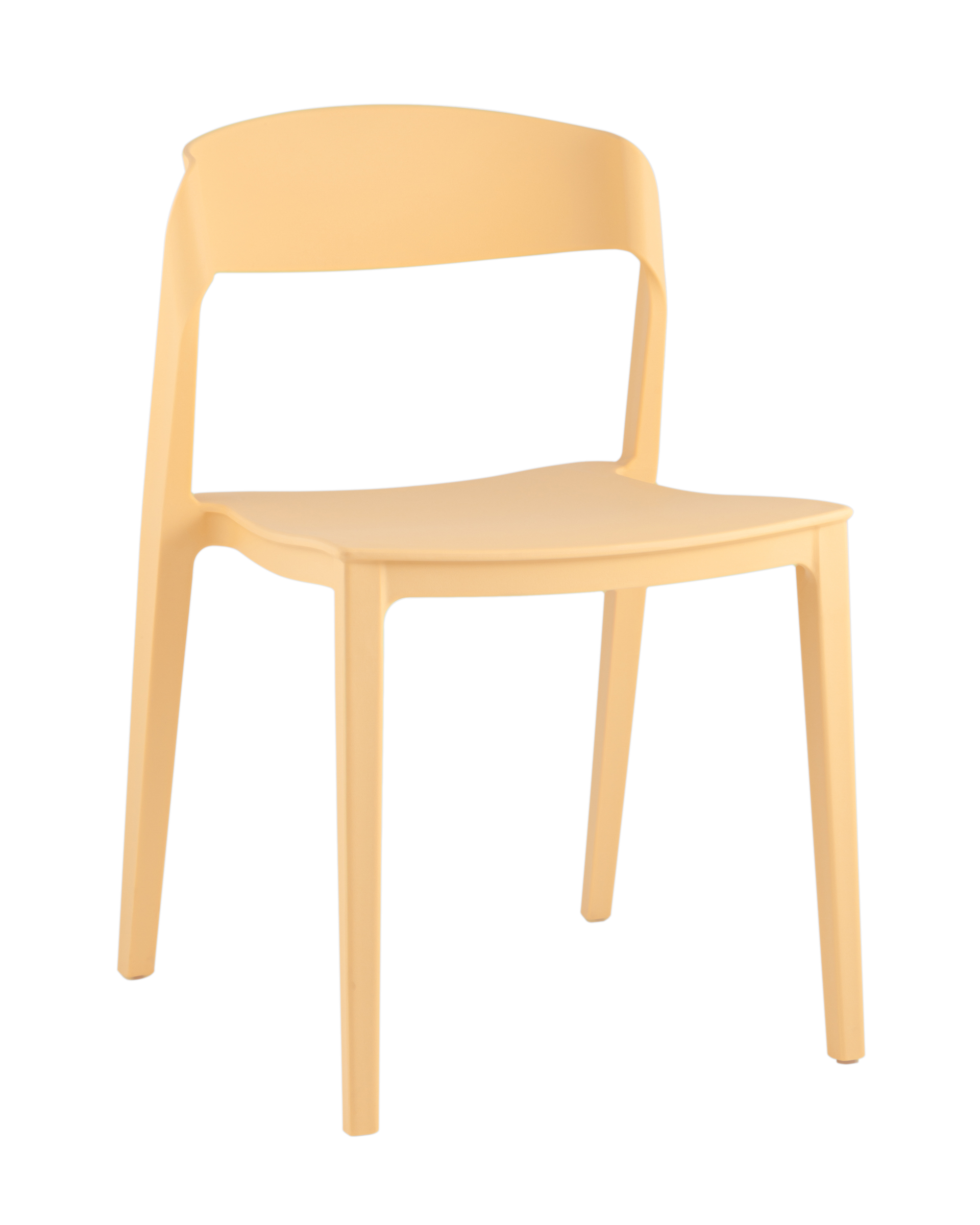 Stool Group Moris пластик бледно-желтый