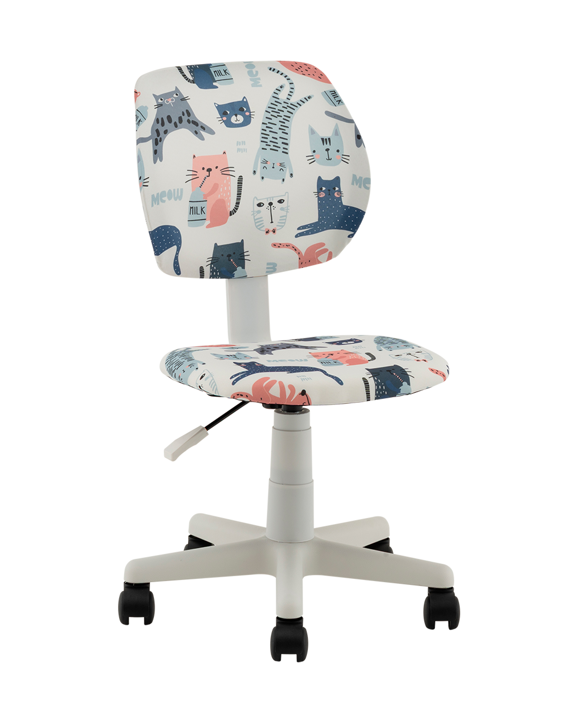 Кресло ЛОЛО Cats пластик белый