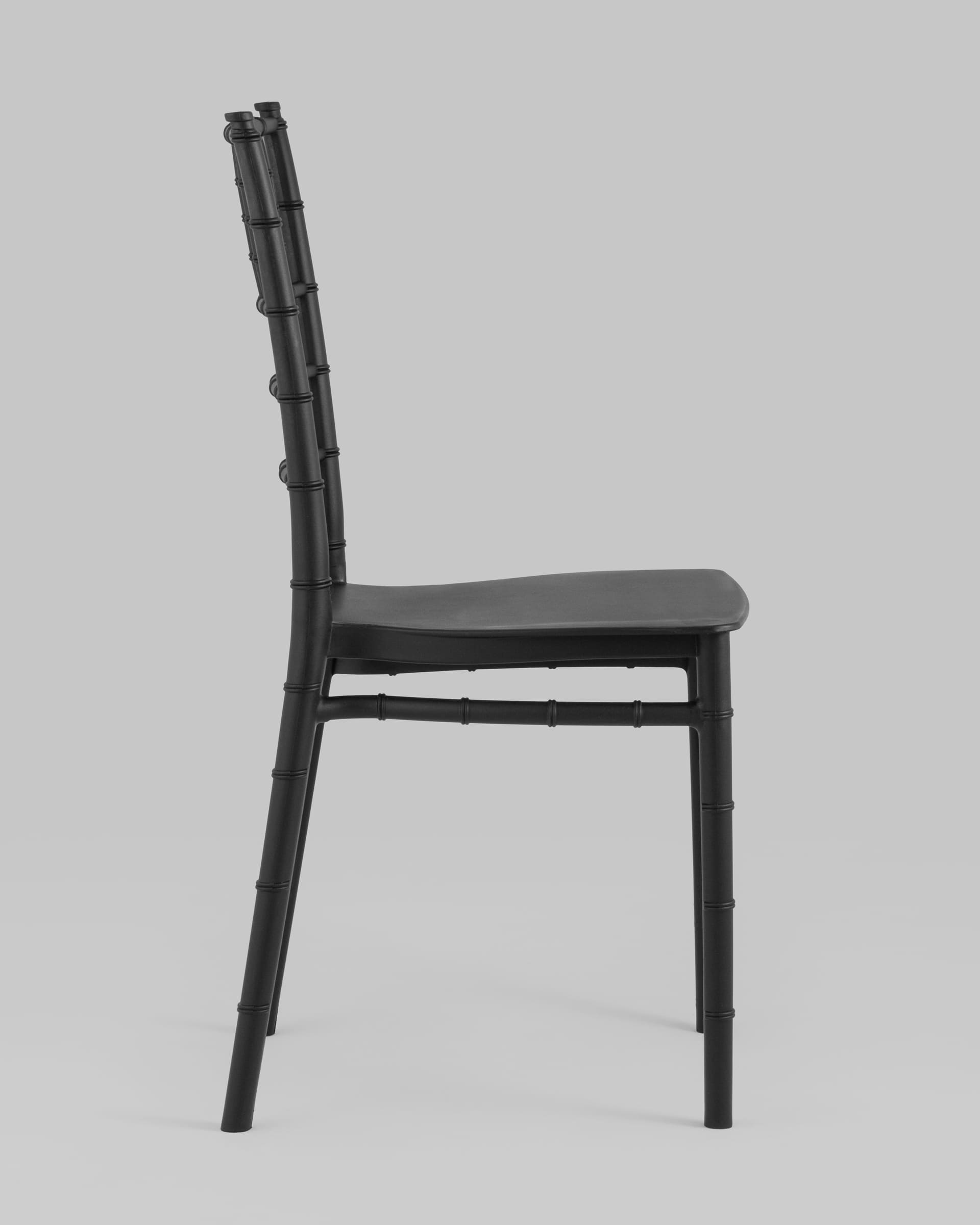 Stool Group Chiavari (Кьявари) пластик черный обеденный для кухни