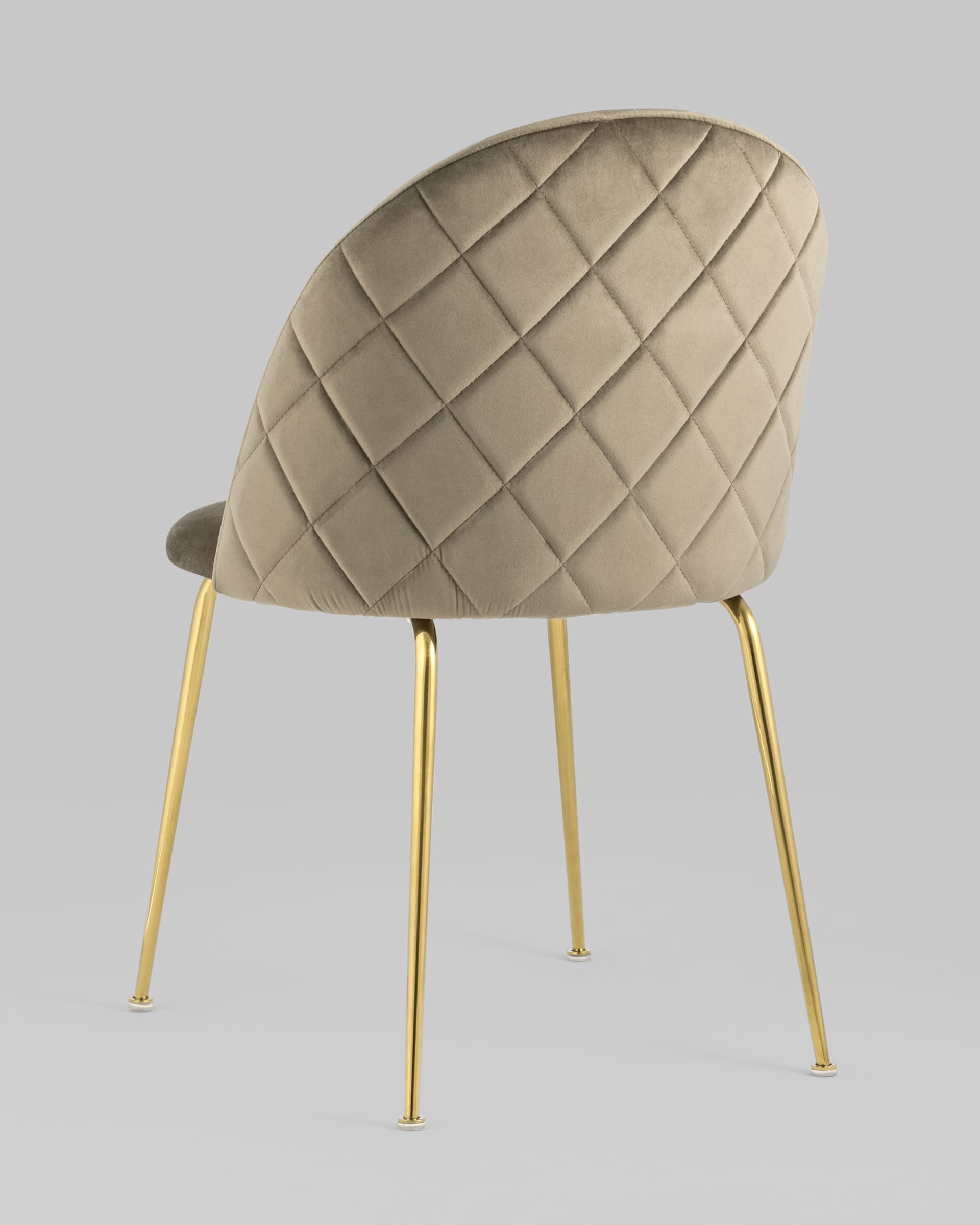 Stool Group Mystere Gold, коричневый обивка велюр ножки металлические золотые