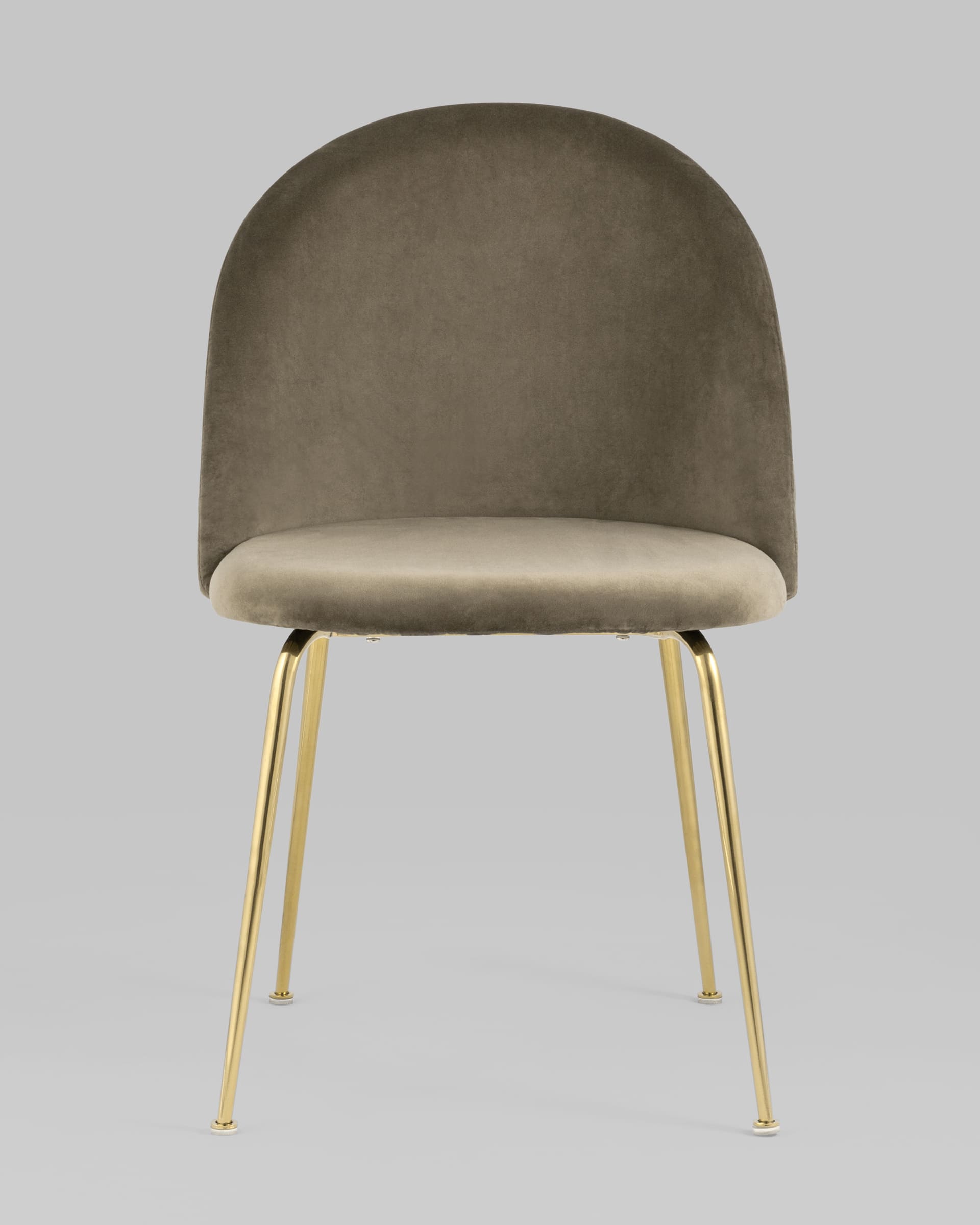 Stool Group Mystere Gold, коричневый обивка велюр ножки металлические золотые