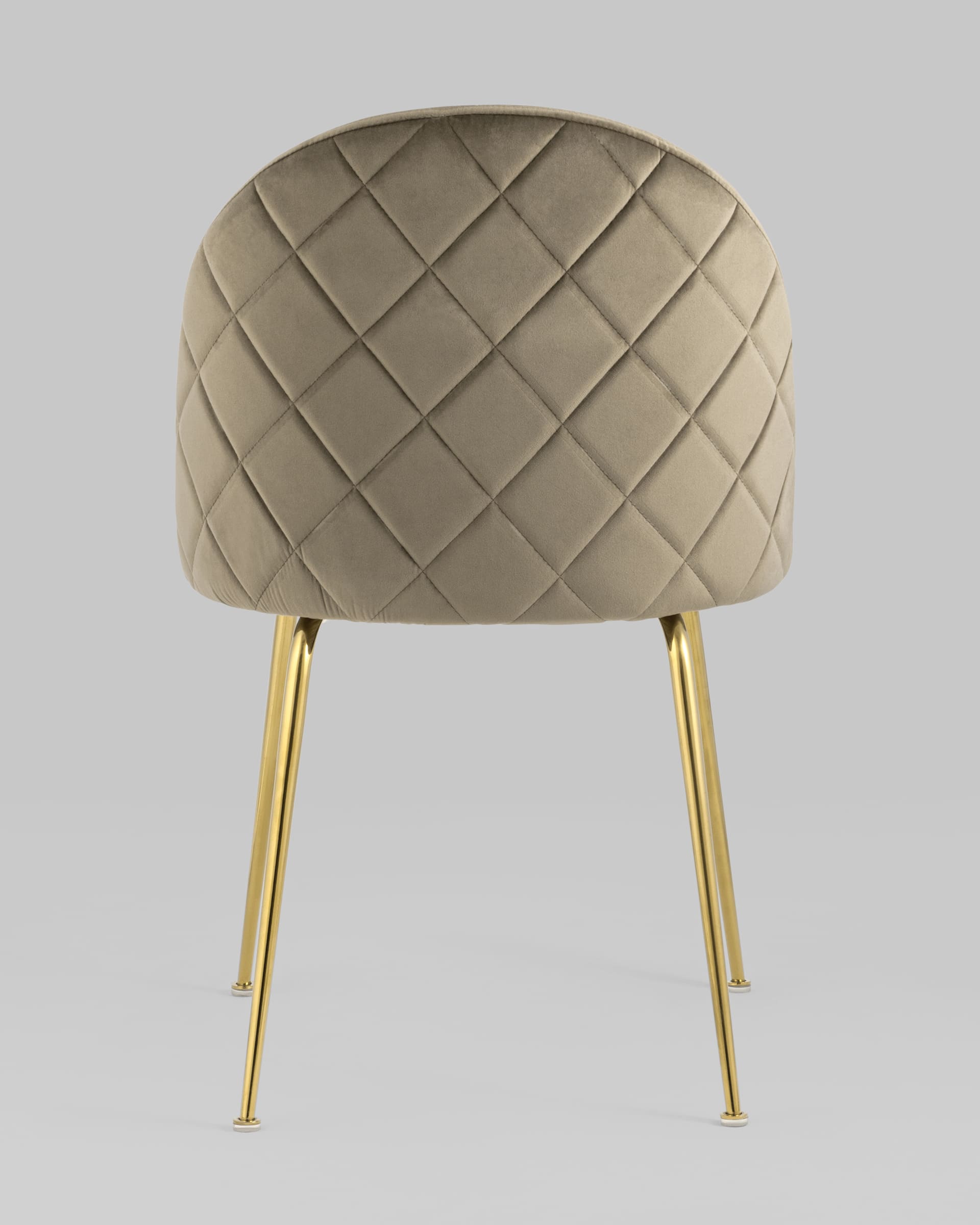 Stool Group Mystere Gold, коричневый обивка велюр ножки металлические золотые